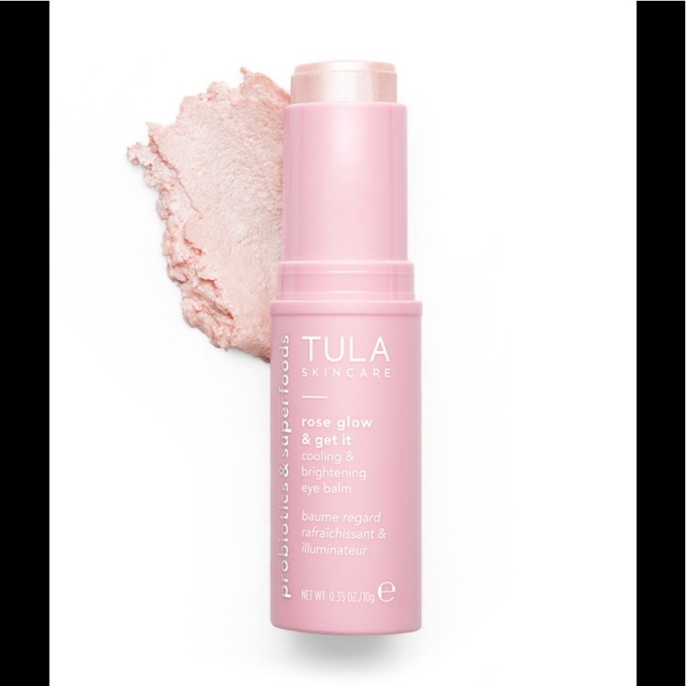 Tula rose glow and get it eye balm NWT